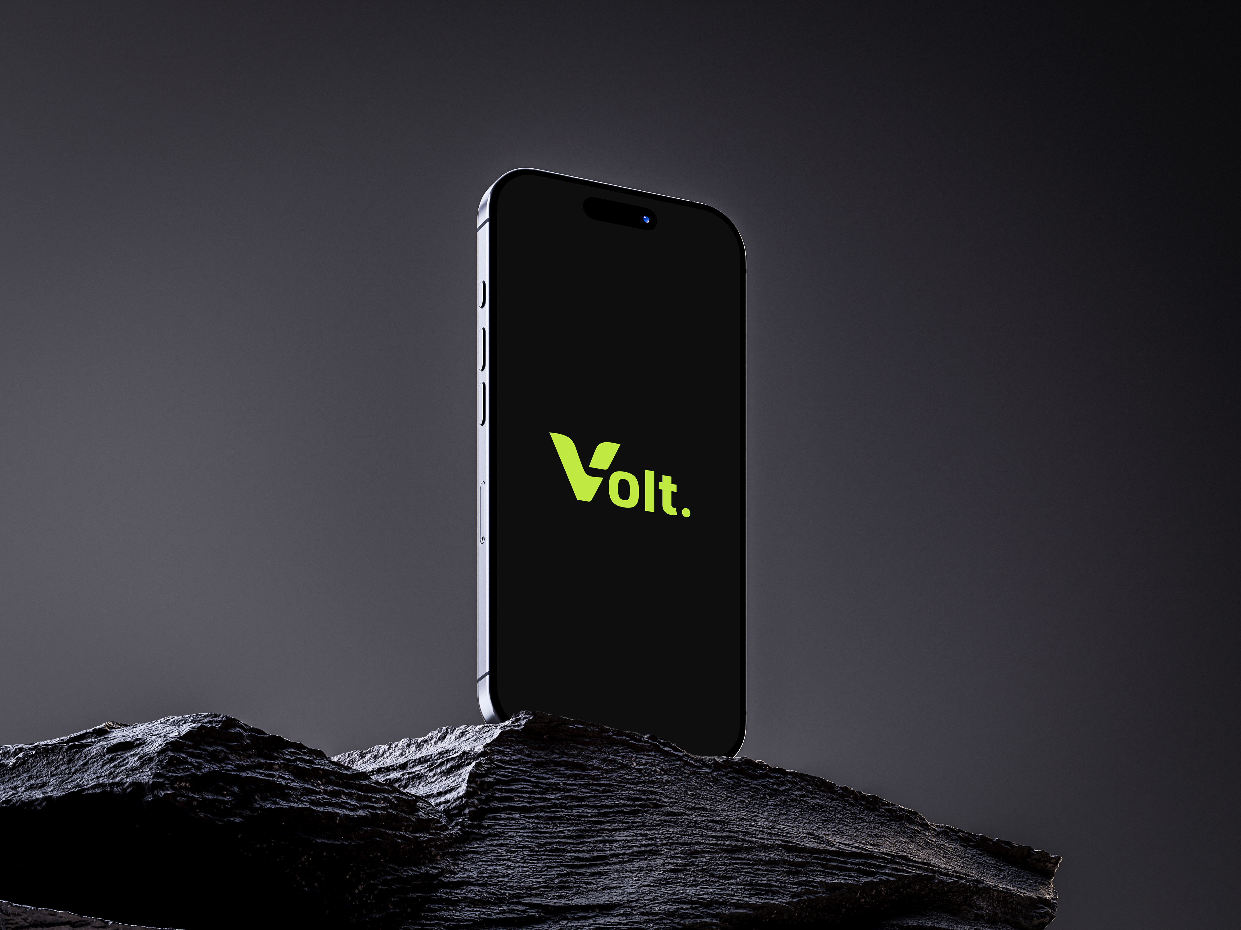 Volt Banking App - Full cover mockup